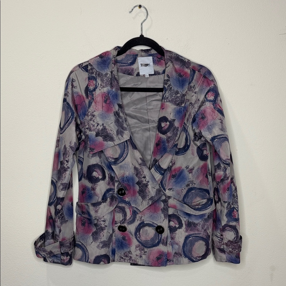 Moschino Chic Women's Abstract Print Blazer